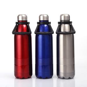 Logo personnalisé Bouteille d'eau isolée sous vide Aqua Flask avec poignée en plastique 1,2 l 1,5 l - Product Image 2