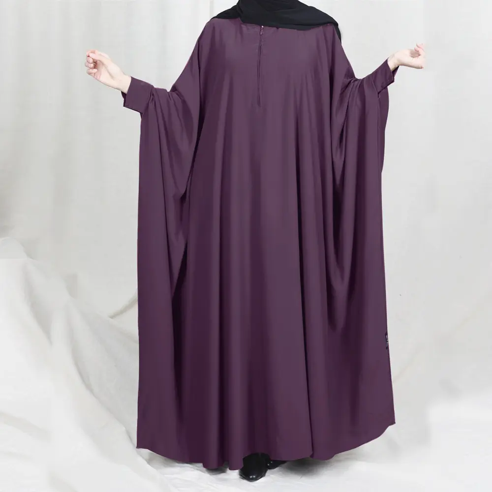 Wholesale New 15 Colors 2 Pieces Set Of Women Prayer Khimar Nida Jilbab Abaya Muslim Dress