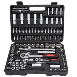 THPT 1/2 1/4 Box Package Socket And Ratchet Set Socket Spanner Wrench Set