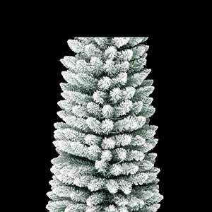 UMIND New Design Customized Slim Snow Flocked Wrapped Artificial Christmas <strong>Tree</strong> for Christmas Decoration - Product Image 4