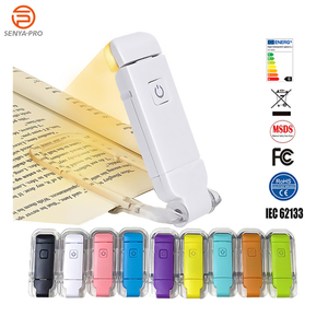 Senya-Pro - Lámpara de Lectura LED Flexible y Portátil, 3CCT, 5 Niveles de Brillo Ajustables, Color Blanco, Recargable por USB - Product Image 4