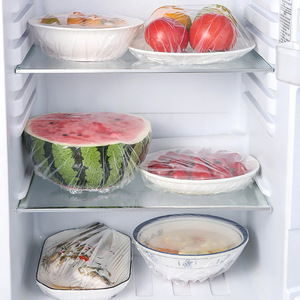 Disposable Cling Film Food Cover Round Elastic Opening Self Sealing Bowl Cover For Refrigerator Storage Picnic Use - Product Image 3