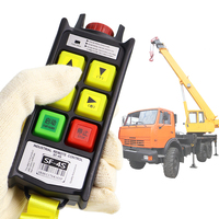 Fabricant de contrôleurs étanches IP66, télécommande sans fil industrielle à 4 boutons pour grue de camion