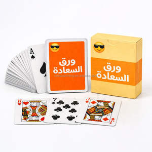 Üretici Özel Tasarım Kağıt Baskılı Aile Partisi Dayanıklı PVC Su Geçirmez Plastik Poker Oyun Kartları Kutulu - Product Image 1