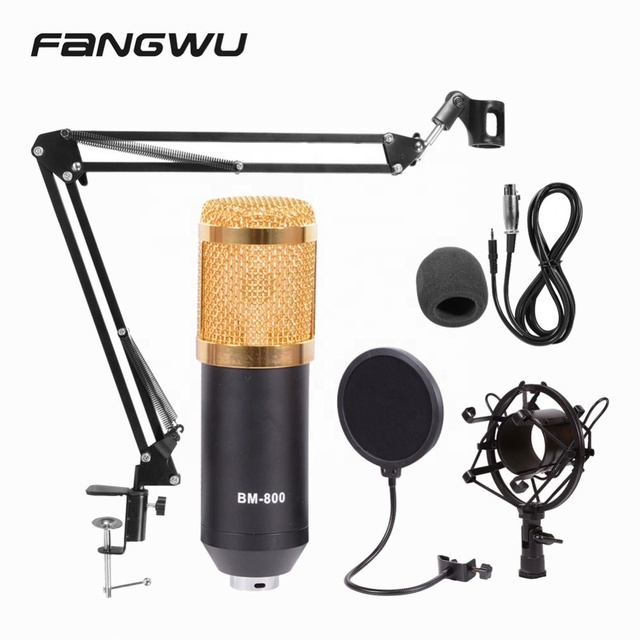 Custom Sound Card Studio Equipment Recording Mic Pc