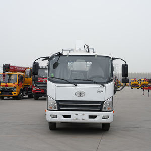 Jqccm 6.3 חדש טון faw jeang נייד הידראולי קטן משאית 4 x2 טלסקופי בום משאית רכוב עם סל אווירי - Product Image 2