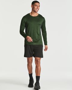 Custom <b>Long</b> <b>Sleeve</b> <b>T</b>-<b>shirt</b> Polyester Wholesale Design Logo Text Sport Team Quick Dry Gym Running <b>T</b> <b>Shirts</b> Low MOQ for <b>Men</b> Women - Product Image 2