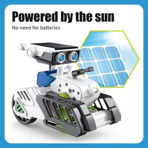 Tự Làm Lắp Ráp Gốc Khoa Học Giáo Dục 12 Trong 1 Năng Lượng Mặt Trời Năng Lượng Robot Powered Giáo Dục Robot Công Nghệ Tiện Ích Kit Cho Trẻ Em - Product Image 2