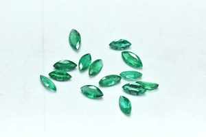 Tự nhiên Emerald màu xanh lá cây Marquise mặt Loose đá quý hiệu chỉnh zambian khai thác cho đồ trang sức mặt dây chuyền vòng cổ và bông tai - Product Image 3