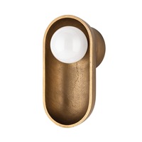 Applique murale moderne en albâtre naturel pour intérieur, finition laiton de luxe, pour salle de bain et salon