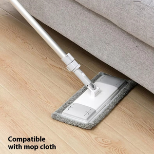 Nueva Mopa Plana Multifuncional <span class=keywords><strong>para</strong></span> Limpieza de Pisos con Mango Largo Telescópico, Cepillo <span class=keywords><strong>para</strong></span> Fregar Azulejos de Bañera Combinado con Herramientas de Limpieza - Product Image 1