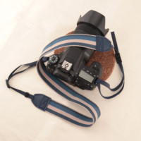 Appareil photo sans miroir de style ethnique rétro, sangle d'épaule universelle en polyester pour appareil photo reflex numérique, sangle d'épaule, sangle bandoulière