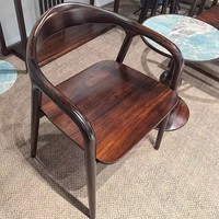Chaise de salle à manger moderne en bois de zèbre massif avec coussin en tissu rayé zèbre et dossier durable pour appartement, maison, bar, villa, hôtel