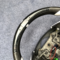Volant sport personnalisé Ccexcellent à 3 branches en fibre de carbone avec LED pour Acura TSX 2004-2008