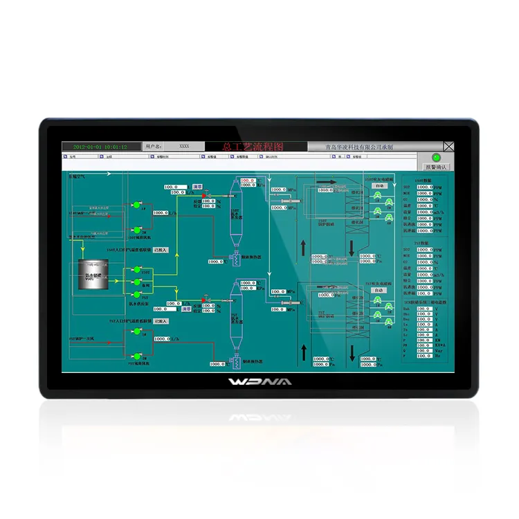 Wpna21.5インチオールインワンタッチスクリーン産業用パネルPcJ1900 I3 I5 Cpu4kセルフサービスターミナルコンピューター