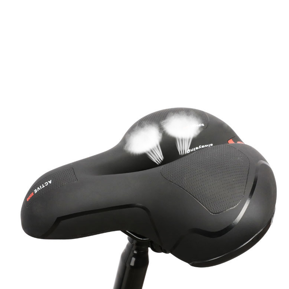 Седло для горного велосипеда, гелевое амортизационное седло с большими ягодицами для горного велосипеда, широкое удобное