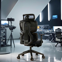 Chaise de jeu inclinable LED RVB pas chère pour les joueurs de PC Jeu de course Matériel en cuir synthétique avec haut-parleurs intégrés