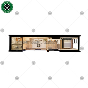 บ้านสำเร็จรูปเหล็กสีตามสั่ง ห้องสำนักงานแบบถอดประกอบได้ ประกอบรวดเร็ว ยูนิตเคลื่อนที่ LCL - Product Image 6