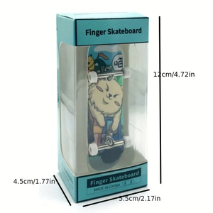 Mini Skateboard Professionnel 28mm en Bois avec Roues à Roulements Double Rocker pour Adolescents - Product Image 2