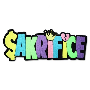 Custom Manufacturer Japanese Korean Cute Style Patch Embroidered Chenille Patch - Product Image 2