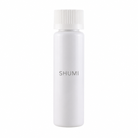 Vente en gros de flacons en plastique PCR PET givrés personnalisés de 30 ml avec bouchon à vis, flacons à usage multiple pour médicaments, crème pour le visage, toner, poudre libre