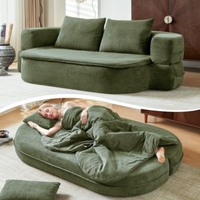 Canapé-lit convertible sans structure, matelas futon, canapé-lit escamotable compressé, conforme EUDR, vente en gros directe usine