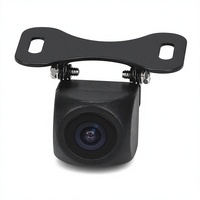 Universele auto-achteruitrijcamera Achteruitrijparkeersensor CCD-achteruitrijcamera Achteraan gemonteerd DC 12V Zwart
