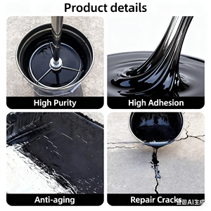 Revestimiento Impermeable de Caucho Líquido para Techos de Betún, Sin Curado, Moderno, 98% de Contenido Sólido, 1 Año de Garantía, <span class=keywords><strong>Asfalto</strong></span> Negro - Product Image 3