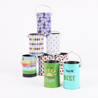 Vente directe usine de petites boîtes en fer blanc pour emballage de spaghetti, boîtes métalliques de haute qualité, impression offset, finition laquée, personnalisables
