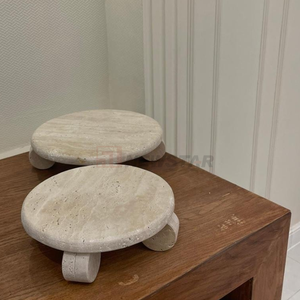 Decorative Natural Door-shaped Travertine Decoration Stones for Crafts Bookcase <b>Paperweight</b> Marble Accessories Handmade - Product Image 2
