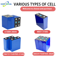 Batterie lithium-ion prismatique LiFePO4 certifiée CE/RoHS pour centre de données, alimentation sans interruption (ASI), cellule modulaire, connecteur double soudé, thermique IP65