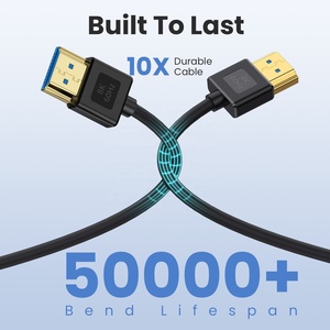 <span class=keywords><strong>Cable</strong></span> HDTV de Silicona Ultra Suave, Compatible con 8K60Hz, <span class=keywords><strong>Cable</strong></span> Ultra Delgado, Compatible con HDR, PS5, Xbox, RTX4090, 3090, RX 7900, 7800, Apple <span class=keywords><strong>TV</strong></span> - Product Image 5