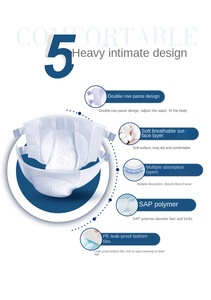 Couches jetables imprimées Fusubaby de haute qualité avec barrière anti-fuites, matière douce, respirante et absorbante – Vente en gros, usine chinoise - Product Image 3