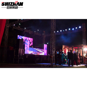 Truss d'éclairage <span class=keywords><strong>en</strong></span> aluminium noir thermolaqué sur mesure, fourni par l'usine, pour scène, événement, <span class=keywords><strong>concert</strong></span>, exposition, stand de salon professionnel - Product Image 6