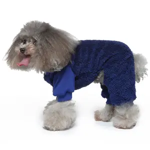 Turtleneck Designer Dog Pajamas Fleece Cheap Warm Pet Clothes Hot Sale Good Quality Dog Clothes Chinese New Year