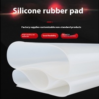Plaque de silicone translucide naturelle résistante à la déchirure résistante aux hautes températures 0.5-50mm produit en caoutchouc de plaque de silicone noir