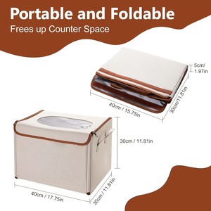 Scatola pieghevole a prova di pasta con scatola di prova del Timer di controllo temporaneo da 50 130 per pasta madre, cottura del pane, Pizza, Yogurt, Kombucha - Product Image 4