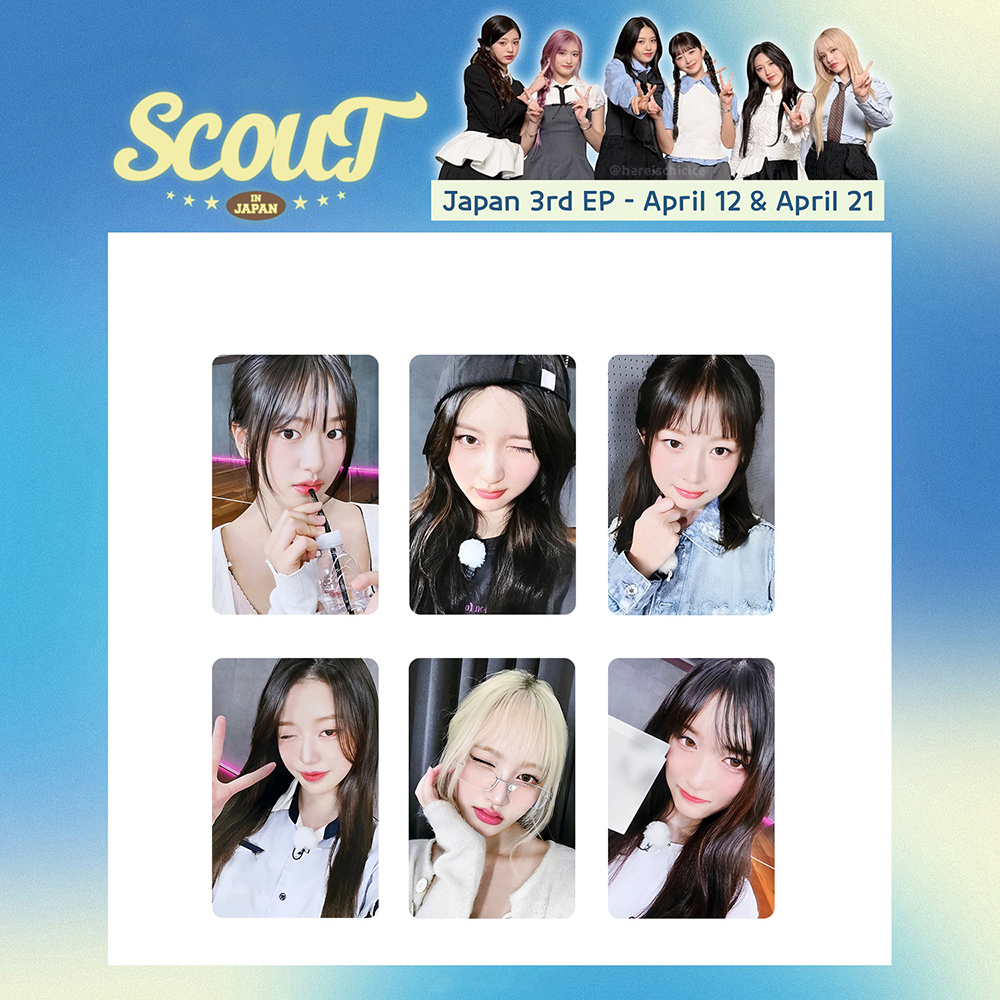 KPOP IVE SCOUT JP FANSIGN Selfie Lomo Cards - Cute Collectibles