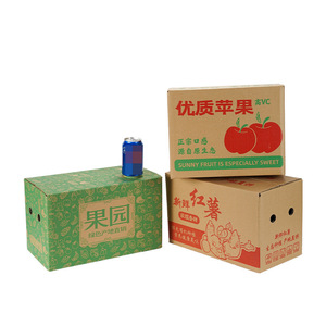 Vente en gros 5/10/20 cartons de fruits sucrés paquet express avec pomme kaki pomelo nombril <span class=keywords><strong>orange</strong></span> boîte en carton chemises - Product Image 1
