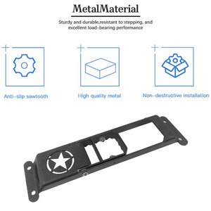 In Stock <strong>Door</strong> Hinge <strong>Steps</strong> Metal Folding <strong>Door</strong> Pedal Foot Pegs <strong>Step</strong> for Jeep Wrangler JK JL JT - Product Image 3