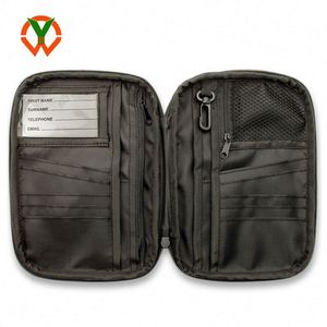 Portefeuille de voyage anti-RFID, porte-passeport, organiseur de cartes de crédit et d'identité, pochette fine, fabriqué en usine BSCI - Product Image 2