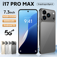Teléfono Inteligente Shengyouyuan A17 Pro, Pantalla de 7.3 Pulgadas, Octa Core, Cámara Trasera de 108mp, HD OLED 120Hz, 5G LTE, Batería de 8000mAh, Android 15.0, 16+512GB
