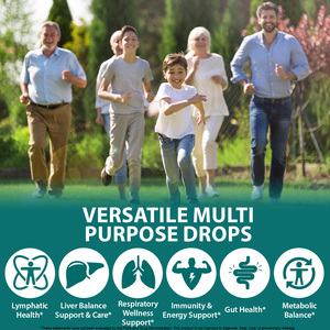 Acentiallabs Gocce Naturali per Drenaggio Linfatico 21-in-1, 6000mg, <span class=keywords><strong>Integratori</strong></span> per il Benessere <span class=keywords><strong>Immunitario</strong></span> e il Supporto Linfatico per Donne e Uomini - Product Image 4