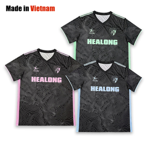 High Quality Breathable <b>Soccer</b> Teamwear Sublimation Print Football Uniforms Short Sleeve - Product Image 1
