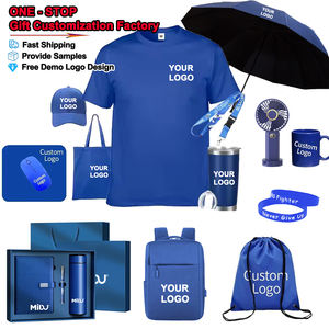 2025 Logo kustom Set hadiah bisnis promosi perusahaan termasuk kaus Mug tas kaus kaki botol air tutup Tumbler terisolasi - Product Image 4
