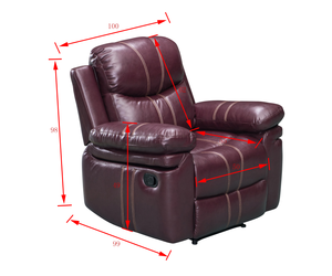 CY Günstiger Preis Großhandel Electric Recliner Lift Blue Stuhl mit Massage stuhl Best Sales Strom Strom und Wireless - Product Image 2