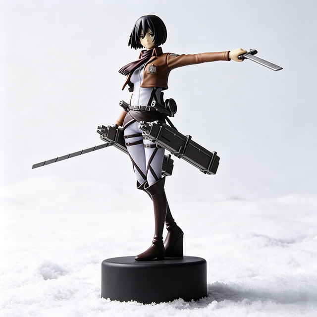 Anime Style Female Fighter Statue, 1/7 Scale Hand-Painted Pvc Collectible Figure, Action Pose Collectible for Adult Fans