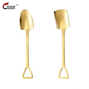 Thickened 304 Stainless Steel <b>square</b> Dessert Spoon - Product Image 1