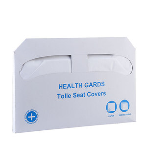 Fundas Desechables para Asientos de Inodoro Health Guards, 250 Hojas por Bolsa, de Papel, para Uso en Hoteles - Product Image 3
