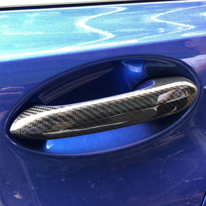 Op maat gemaakte 2-delige droge carbon fiber deurgreep afdekking voor Toyota 	 Supra A90 LHD RHD Modificatie Onderdelen Upgrade - Product Image 2